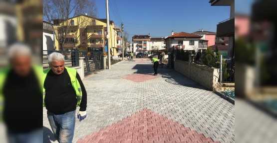 Alikahya'da Yollar Tamir Edildi