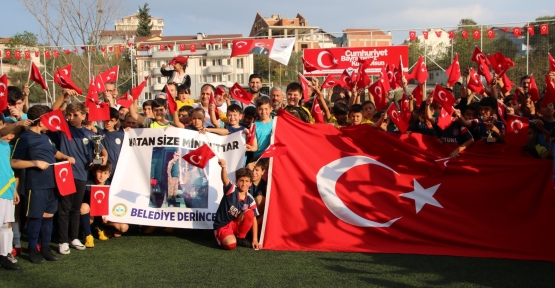 Derince’de Futbol Şöleni