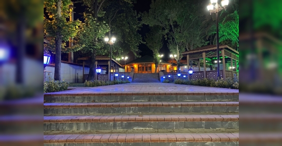 Adnan Kahveci Parkı Işıl Işıl Oldu   