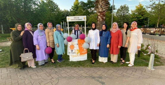 AK Partili Kadınlar Yeni Üye Çalışmasında