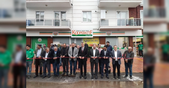 Türkiye Tarım Kredi Kooperatif Market Şehitler Mahallesi Şubesi Açıldı