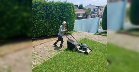 Körfez’in Parklarına Yaz Bakımı