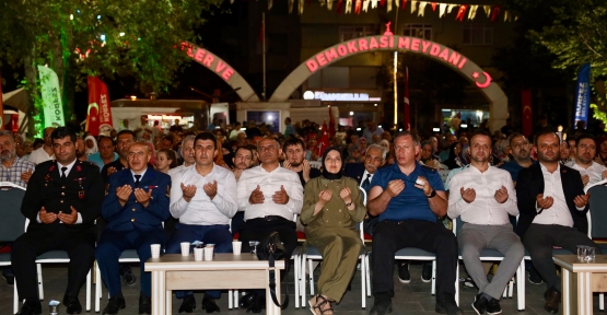 KÖRFEZLİLER, 15 TEMMUZ’UN 8. YILINDA MEYDANLARDAYDI