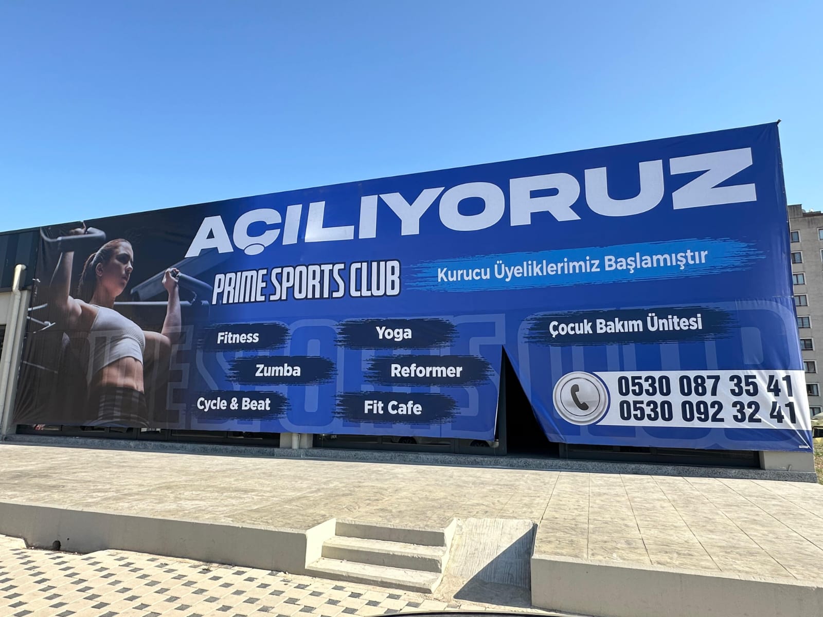 Prime Sports Club  Eylülde Kapılarını Açacak