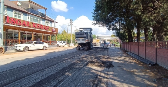 Alikahya Sanayici Caddesi’ne Yeni Üstyapı