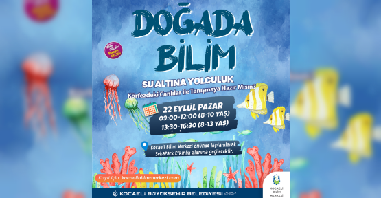 Doğada Bilim Etkinliğine Kayıtlar Başladı