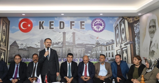 KEDFE Yönetimi, Vali’yi Ağırladı