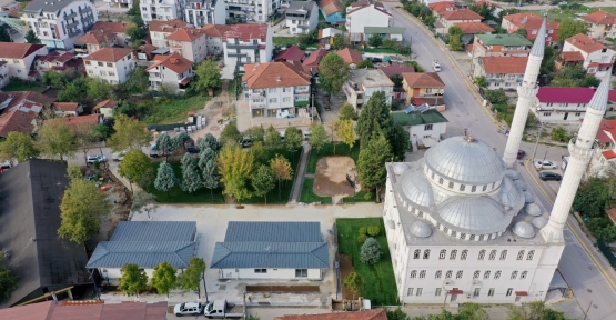 Köseköy Meydanında İlerleme Yüzde 80