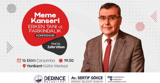 PROF. DR. ZAFER UTKAN DERİNCELİLERLE BULUŞACAK