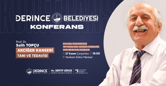 Derince’de Bir Önemli Konferans Daha