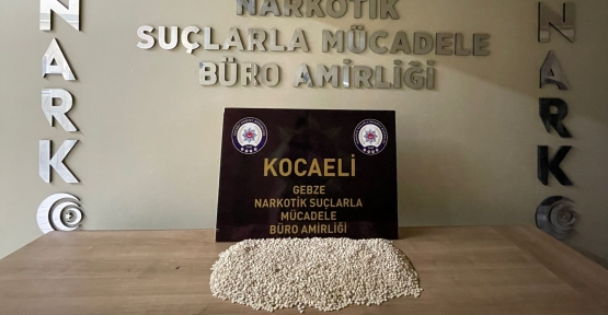 KOCAELİ'DE 17 BİN UYUŞTURUCU HAP ELE GEÇİRİLDİ