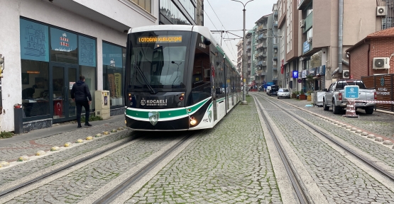 Tramvay Yolundaki Keyif Uykusunu Vatman Bozdu