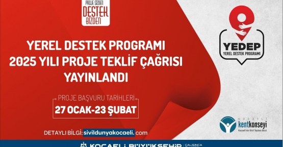 YEDEP’TEN 2025 YILI PROJE TEKLİF ÇAĞRISI