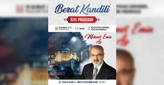 BÜYÜKŞEHİR’DEN ‘BERAT KANDİLİ’ ÖZEL PROGRAMI