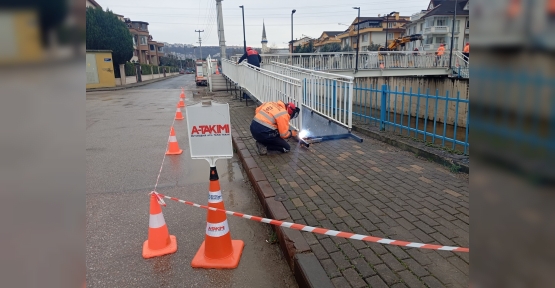 Akarca Yaya Köprüsü’ne Engelli Rampası