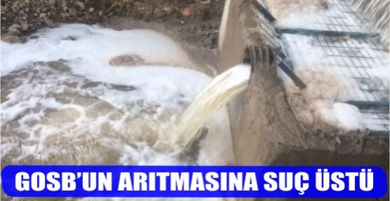 GOSB’UN ARITMASINA SUÇÜSTÜ