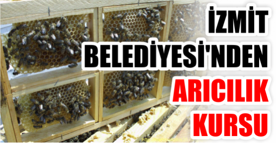 İZMİT BELEDİYESİ’NDEN ARICILIK KURSU