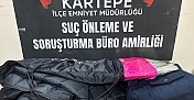 25 BİN LİRALIK KIYAFET ÇALAN HIRSIZ SUÇÜSTÜ YAKALANDI